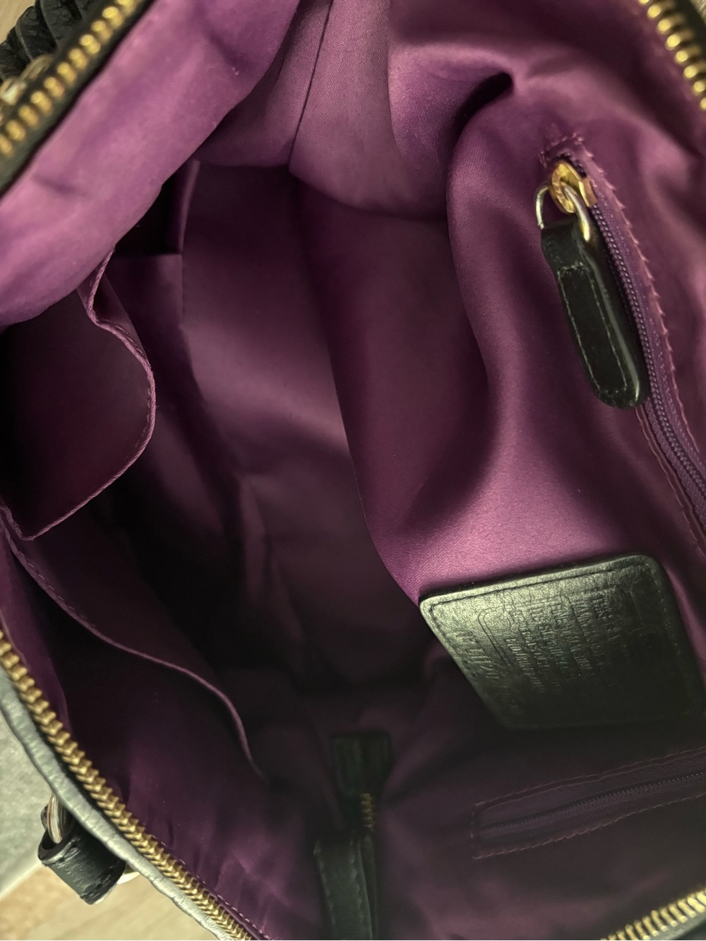 Coach Madison Sophia Black Shoulder bag - Picture 7 of 9